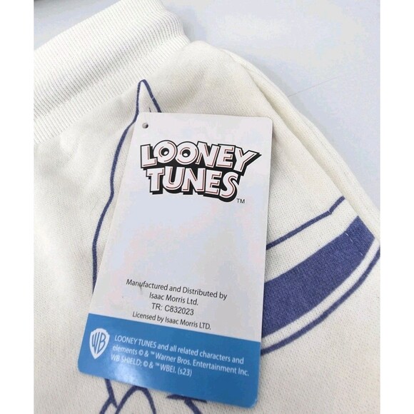 LOONEY TUNES Women's Graphic Print Jogger Midrise Relaxed Women's XS Bugs Bunny - Picture 9 of 11